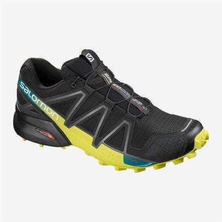 Scarpe Trail Running Salomon SPEEDCROSS 4 Uomo Nere IT 9-Q46